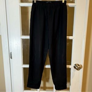 Creatures of Comfort 100 Wool Pull On Pants Size Small Black